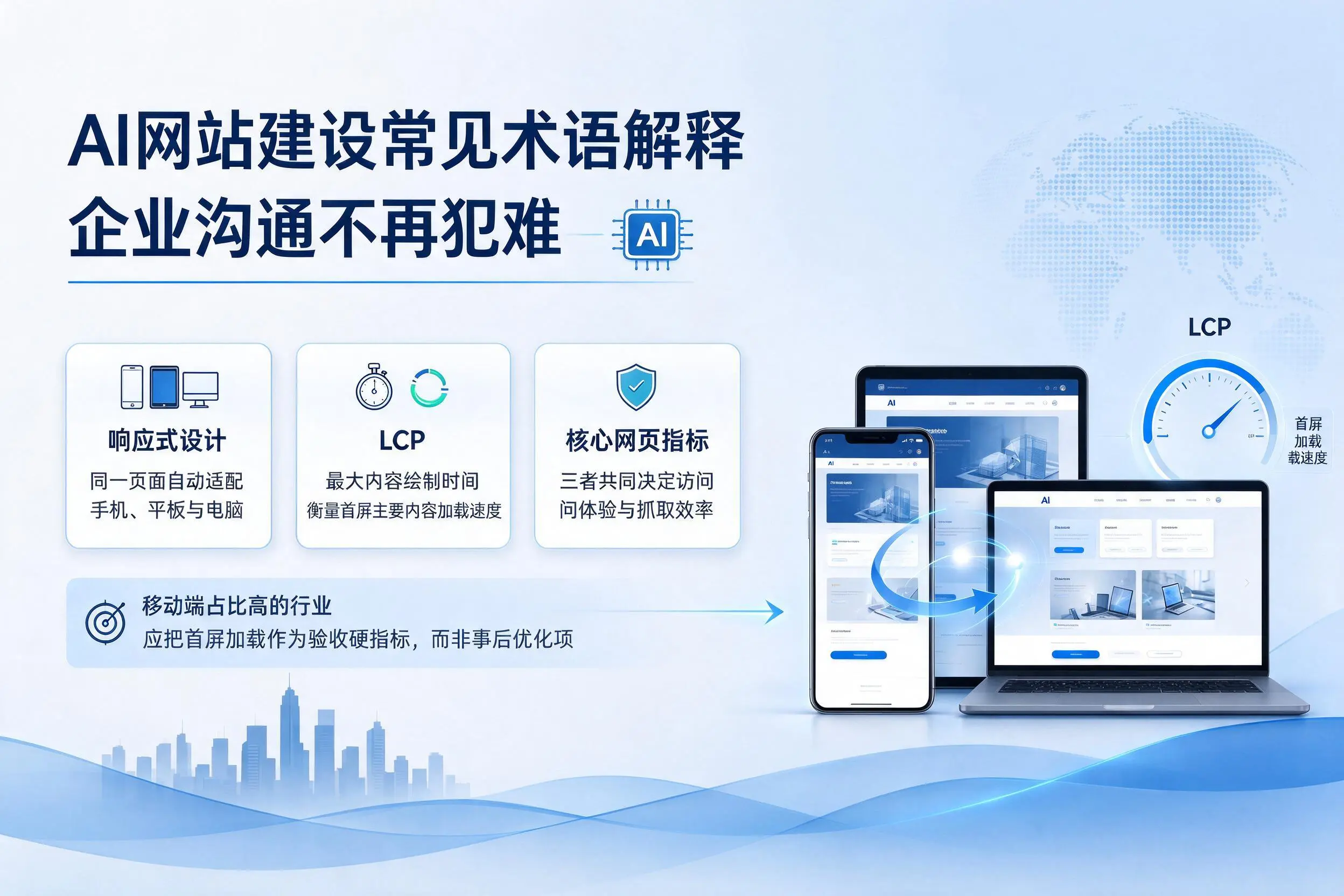 AI网站建设常见术语解释,柳州企业沟通不再犯难