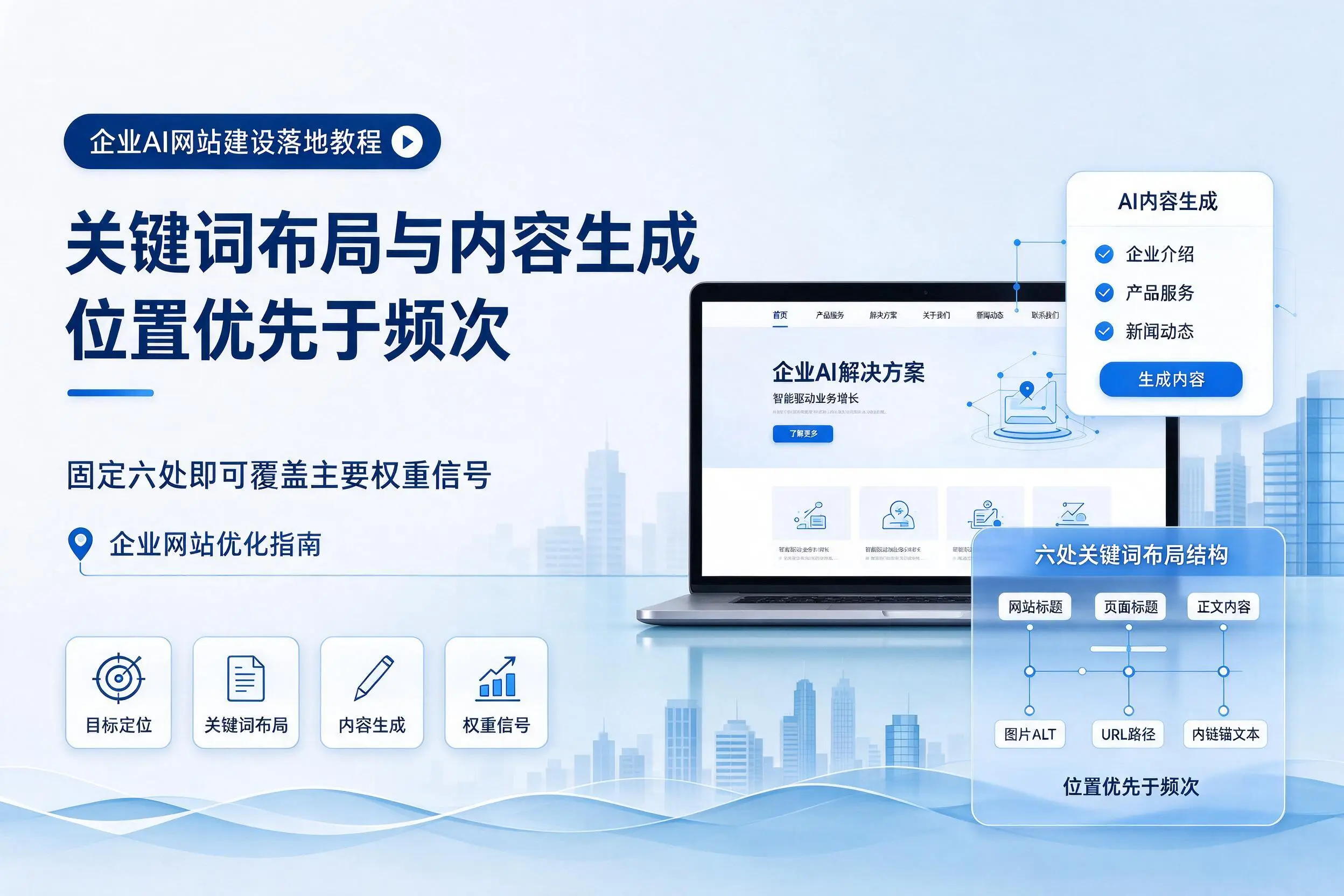 柳州企业AI网站建设落地教程：关键词布局与内容生成