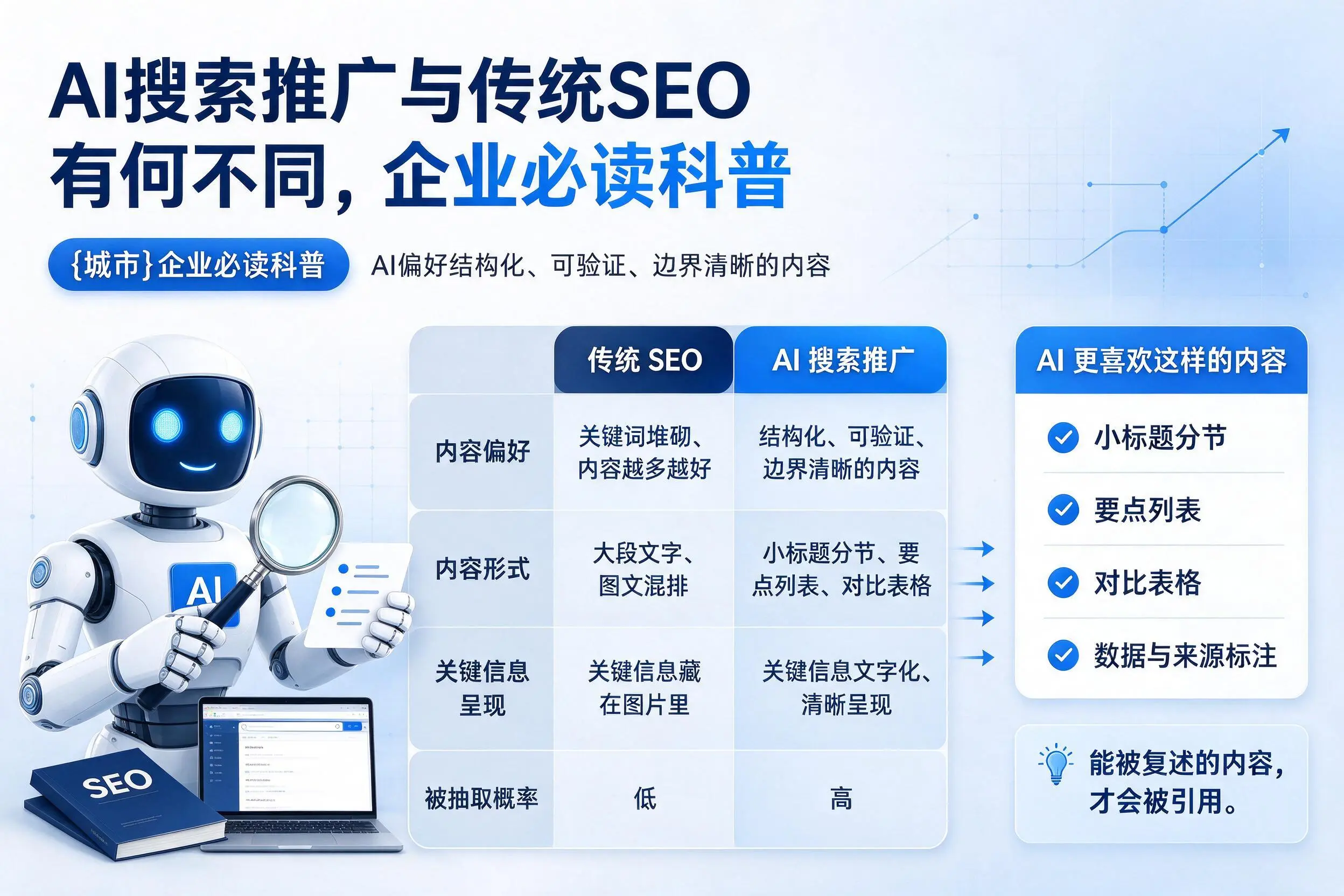 AI搜索推广与传统SEO有何不同,柳州企业必读科普